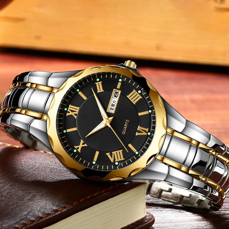 手表男手表男Men Luxury Quartz Watch Waterproof Male Wrist Watches Men’s Luminous Non Automatic Casual Quartz Watches for Man