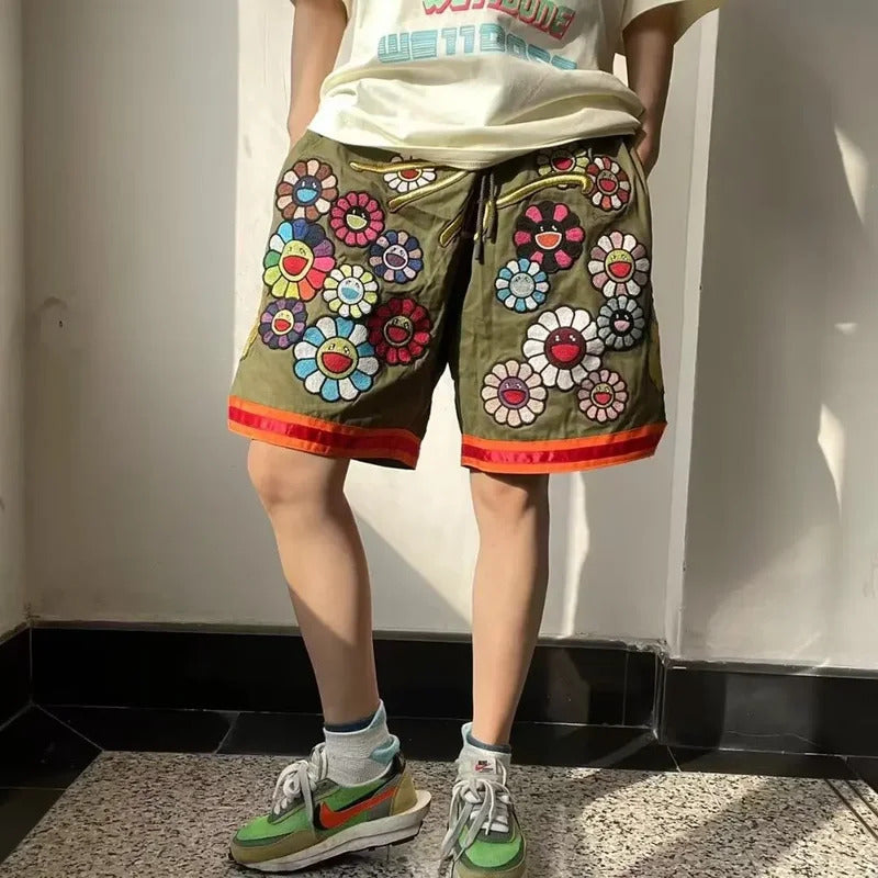 短裤男American Style Trendy Summer New Men's Quick Dry Basketball Shorts Casual Sweatpants Five Minute Pants Fitness Trunks