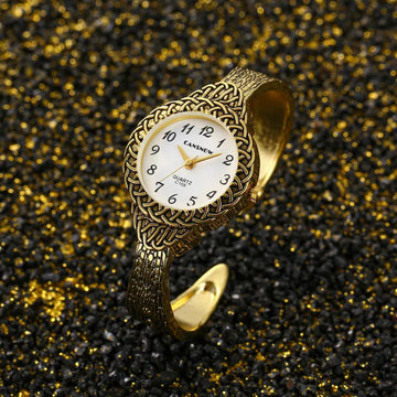 手表女MAYZHISU Women Watch Ladies Light Luxury Watch Female Retro Women Quartz Wristwatch Stainless Steel Waterproof Business Clock