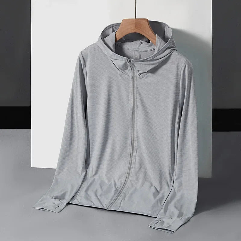 防晒衣男Summer Outdoor Fishing Cycling Sun Protection Clothing Top Couple Hooded Sunscreen Jacket For Men And Women Lightweight Casual