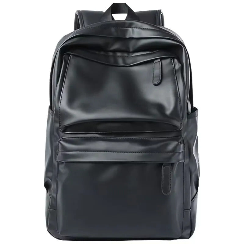 包包男Men Backpack Pu Leather Fashion Waterproof Travel Bag Casual 14 inch laptop backpacks mochilas para mujer school bag 가방 백팩 bolso