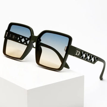 太阳镜男2023 New Large Frame Sunglasses Women's Outdoor Leisure Sun Glasses Men's Summer Trend Eyewear UV400 Oculos De Sol