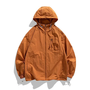 防晒衣男New Couple Outdoor Sports Skin Clothes Men's Breathable Heat Insulation Ice Feeling UV Protection Sunscreen Clothes Thin Style