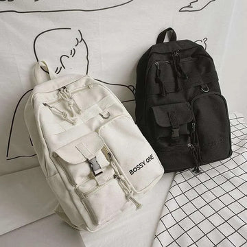 包包男2022 new high-capacity bag female Korean high school students functional wind ins tide backpack female backpack