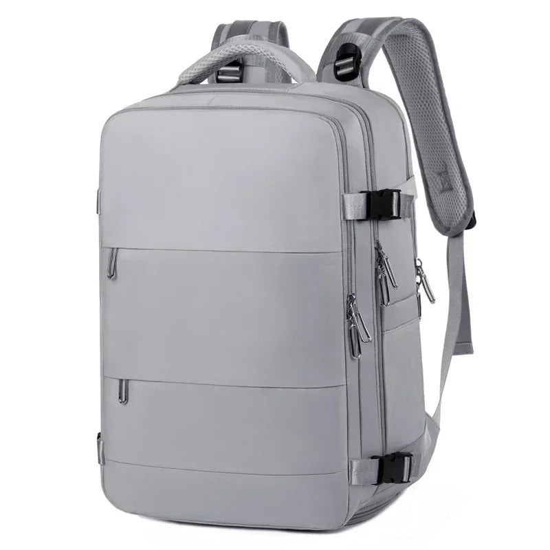 包包男Large Capacity Expansion Travel Backpack 2025 New Nylon Fabric Waterproof Backpack Multifunctional Commuting Computer Bag