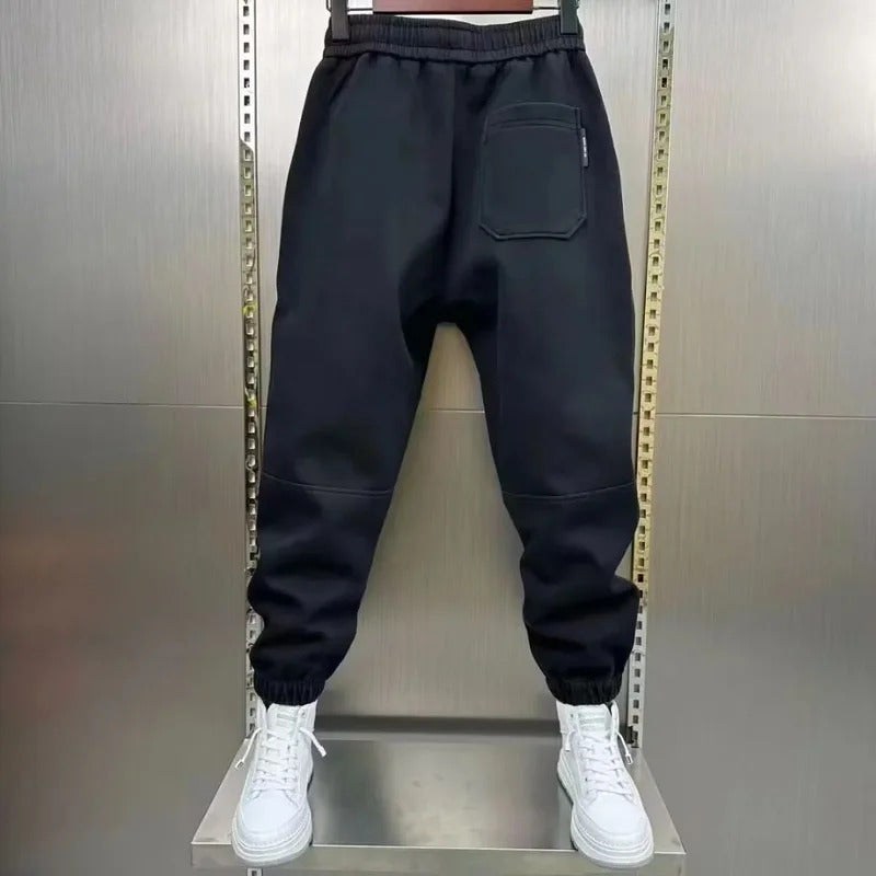 休闲裤男Spring Autumn Loose-Fit Sweatpants For Men Trendy Brand Casual Pants Fashionable Streetwear 2024 New Arrival Male Pants