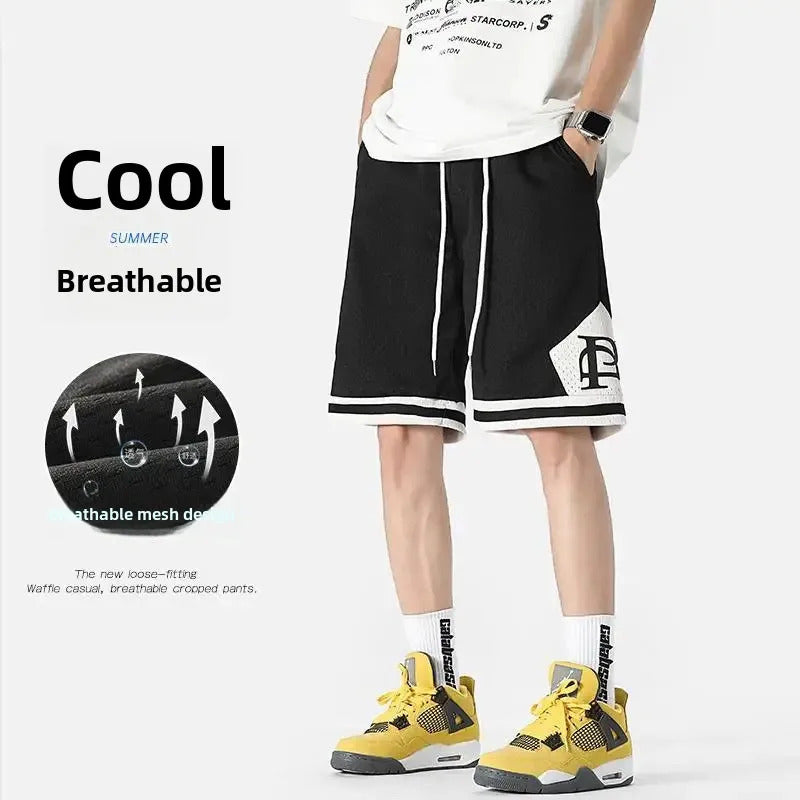 短裤男Fashionable Casual Basketball Shorts For Men Women Summer New Arrival Sporty Versatile Five Minute Pants Trendy